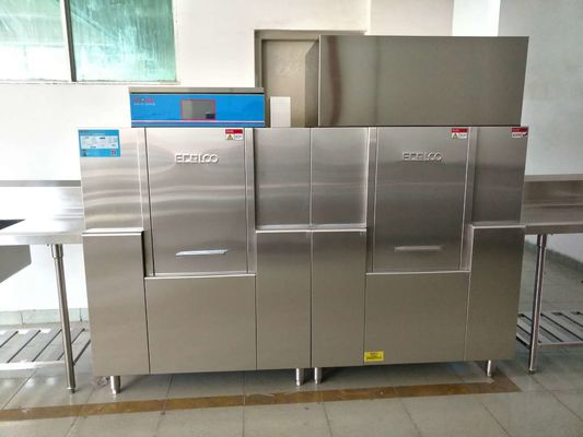 ประเทศจีน เครื่องล้างจาน ISO พาณิชย์อุปกรณ์ล้างจานพาณิชย์ 19.8KW / 46.8KW ผู้ผลิต